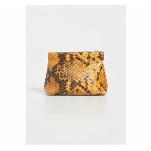 SHOPBOP Georgia Jay Leather Python Pouch.